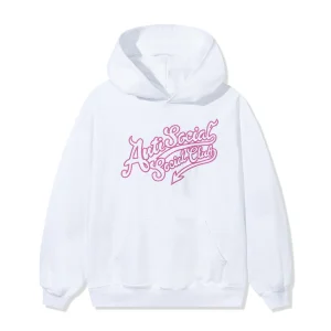 Script Club Hoodie - White
