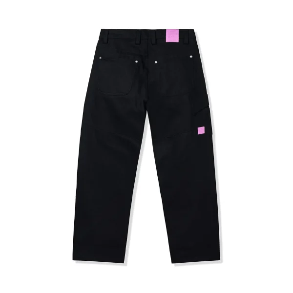 Mechanic Pants - Black Raw Denim - Image 2