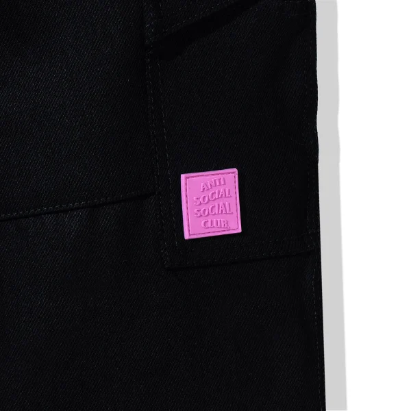 Mechanic Pants - Black Raw Denim - Image 3