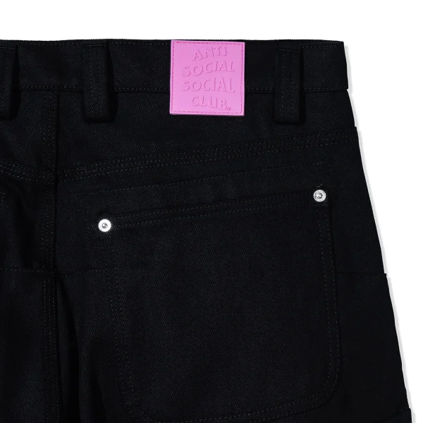 Mechanic Pants - Black Raw Denim - Image 4