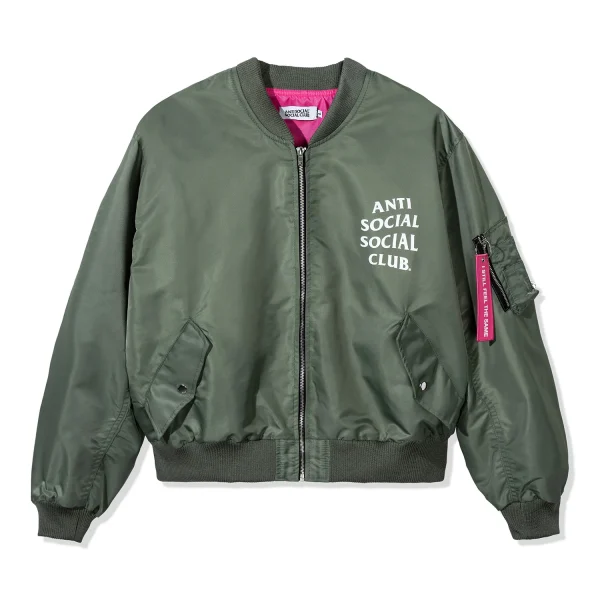 Welcome To The Club MA-1 Jacket - Image 2