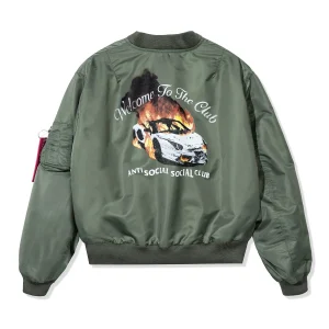 Welcome To The Club MA-1 Jacket