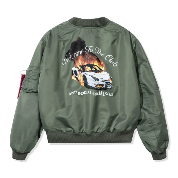 Welcome To The Club MA-1 Jacket