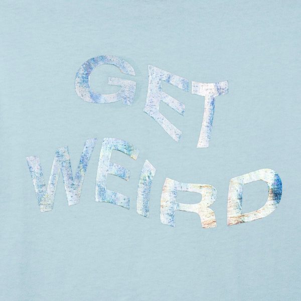Get Weird Hologram Tee - Sky Blue - Image 4