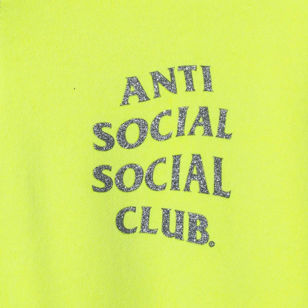 Mind Game Glitter Hoodie - Neon Yellow - Image 3