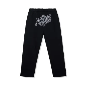 Script Club Sweatpant - Black