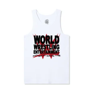 ASSC x WWE Championship Rib Knit Tank Top - White