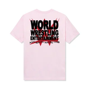 ASSC x WWE Championship Belt Tee - Pale Pink