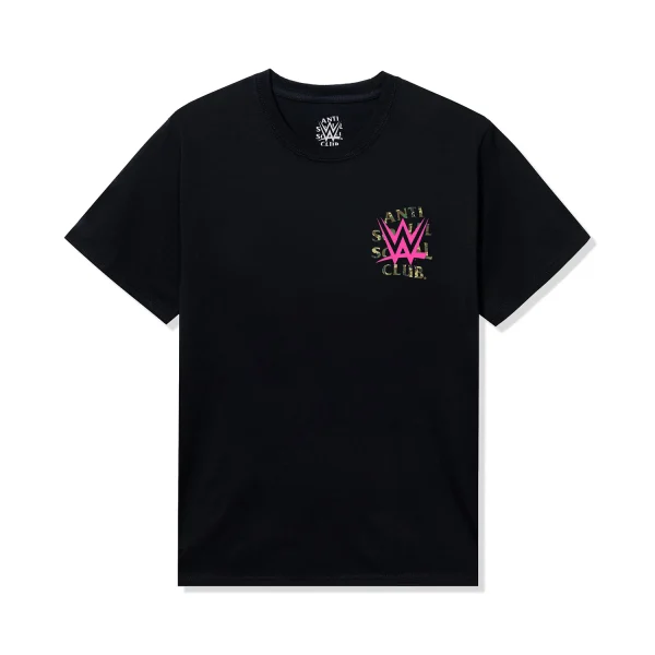 ASSC x WWE Lockout Tee - Black - Image 2