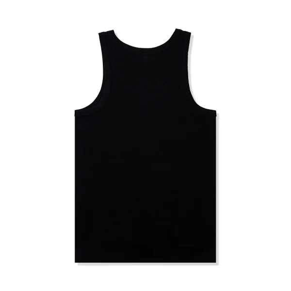 ASSC x WWE NWO Rib Knit Tank Top - Black - Image 2