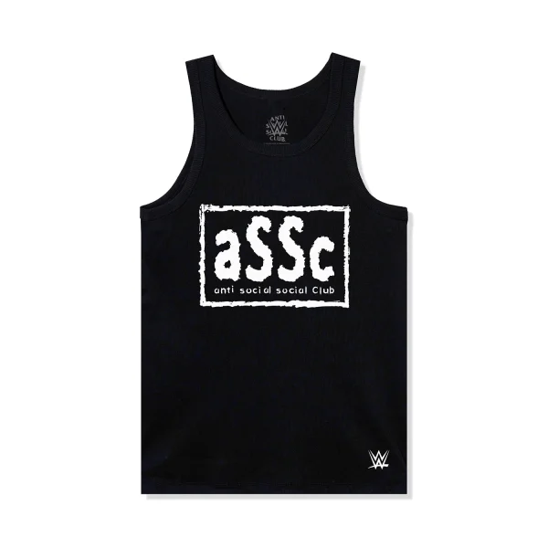 ASSC x WWE NWO Rib Knit Tank Top - Black