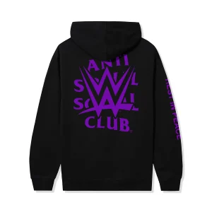 ASSC x WWE You Will Rest In Peace Hoodie - Black