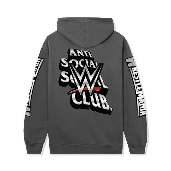 ASSC x WWE Wrestlemania Hoodie - Charcoal