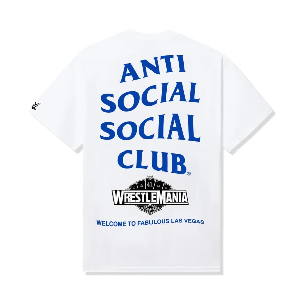 ASSC x WWE Wrestlemania LV Tee - White - Image 2