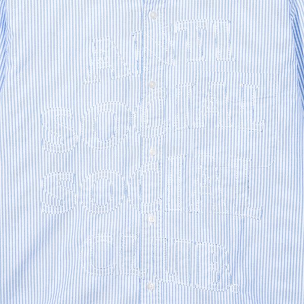 Mind Games Oxford Shirt - French Blue Stripe - Image 3