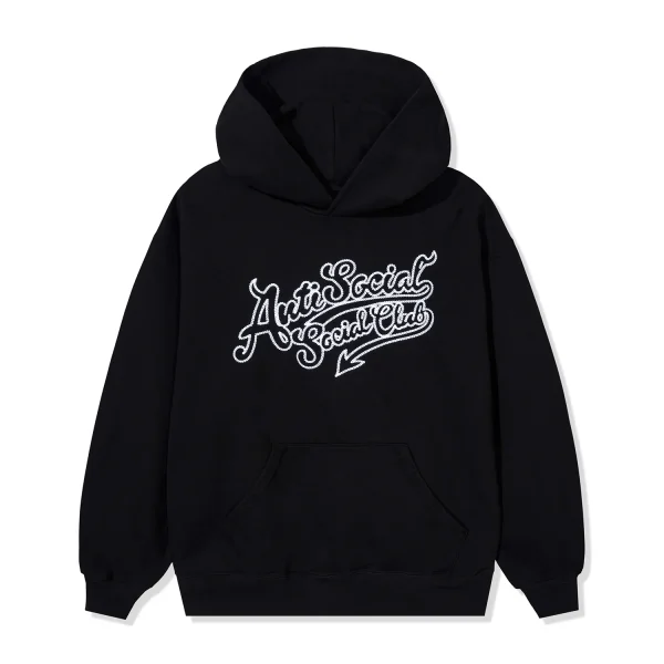 Script Club Hoodie - Black