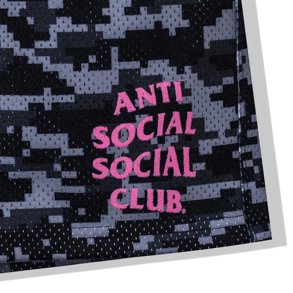 Pixel Camo Shorts - Black - Image 3
