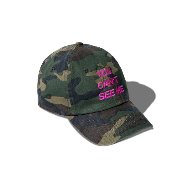 ASSC x WWE You Can't See Me Cap - Camo - Image 3